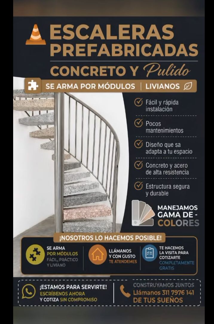 Logo de Construccion y Escaleras Prefabricadas JD