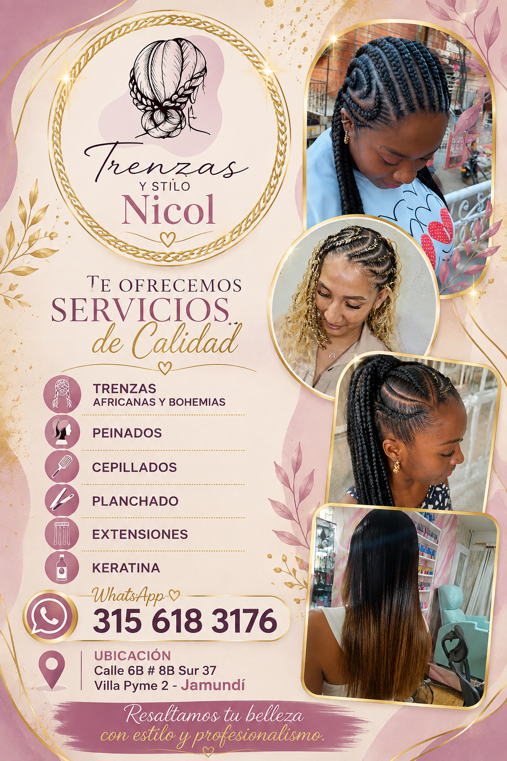 Portada de Trenzas y stilo nicol