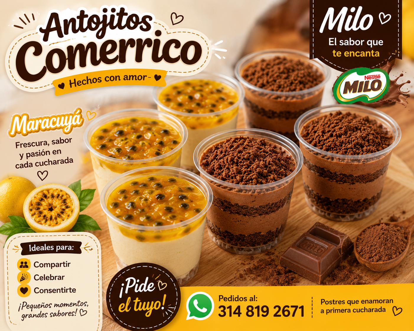 Portada de Antojitos comerrico