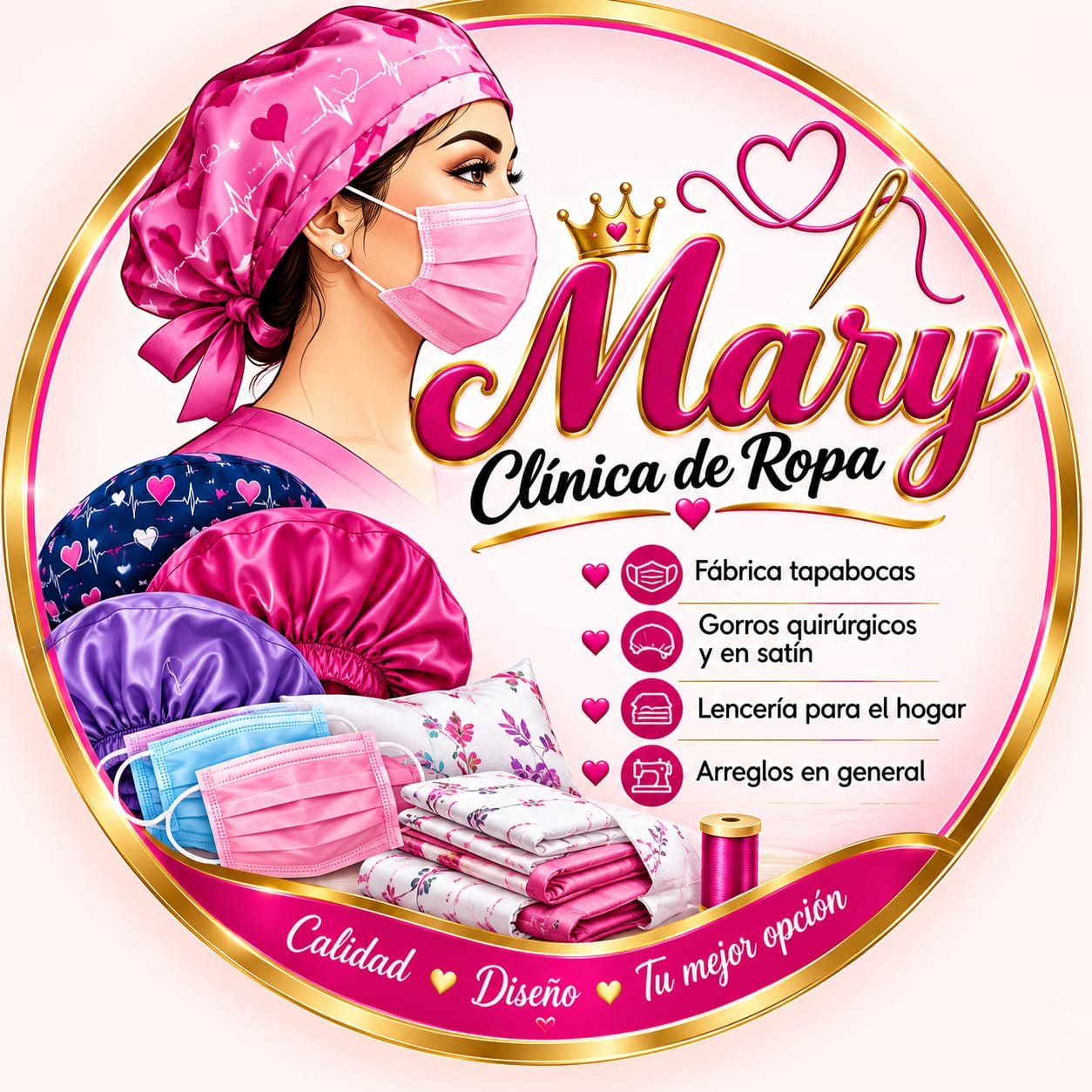 Logo de Mary clínica de ropa