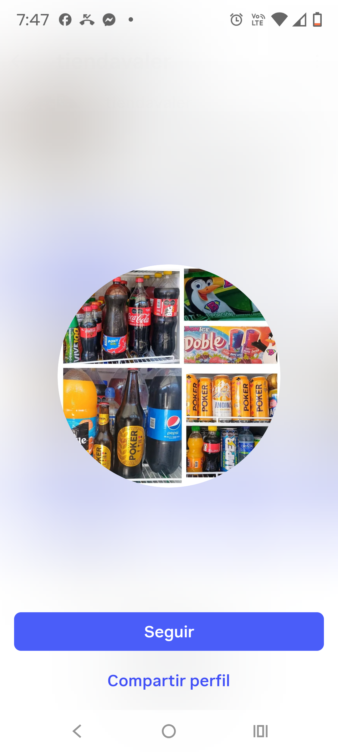 Portada de Tienda Valer