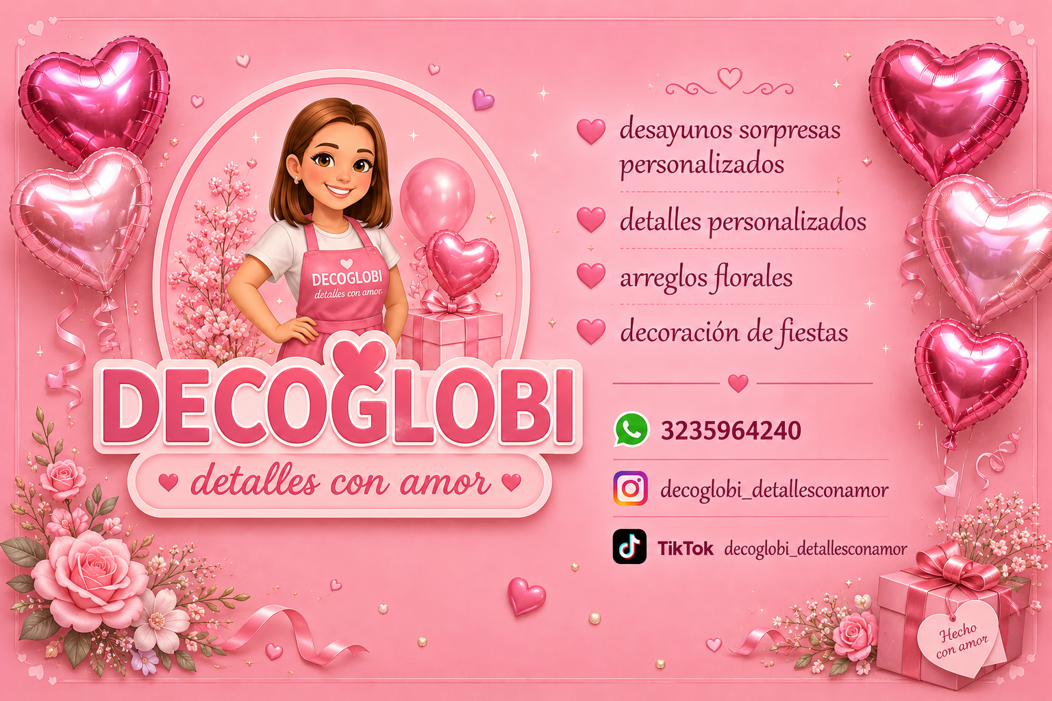 Portada de Decoglobi detalles con amor