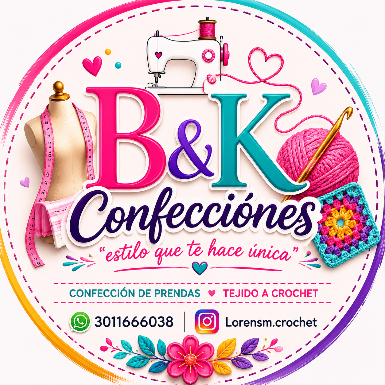 Logo de B&K Confecciónes