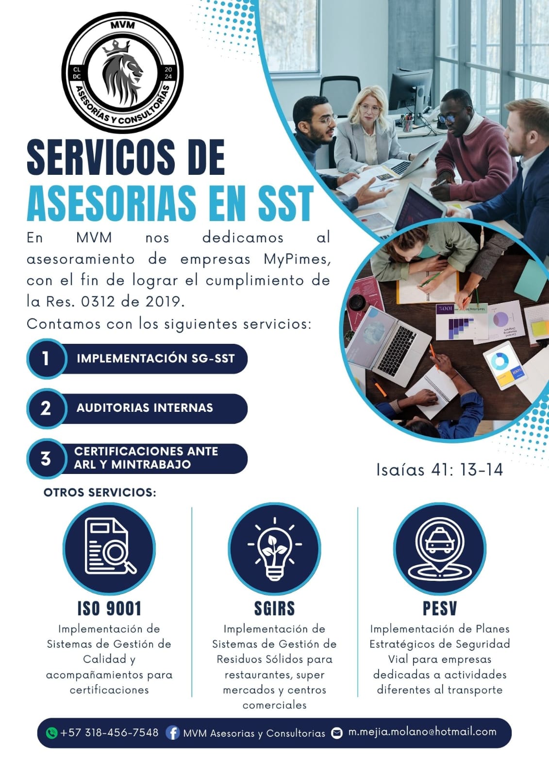 Portada de MMM Asesorías y Consultorías