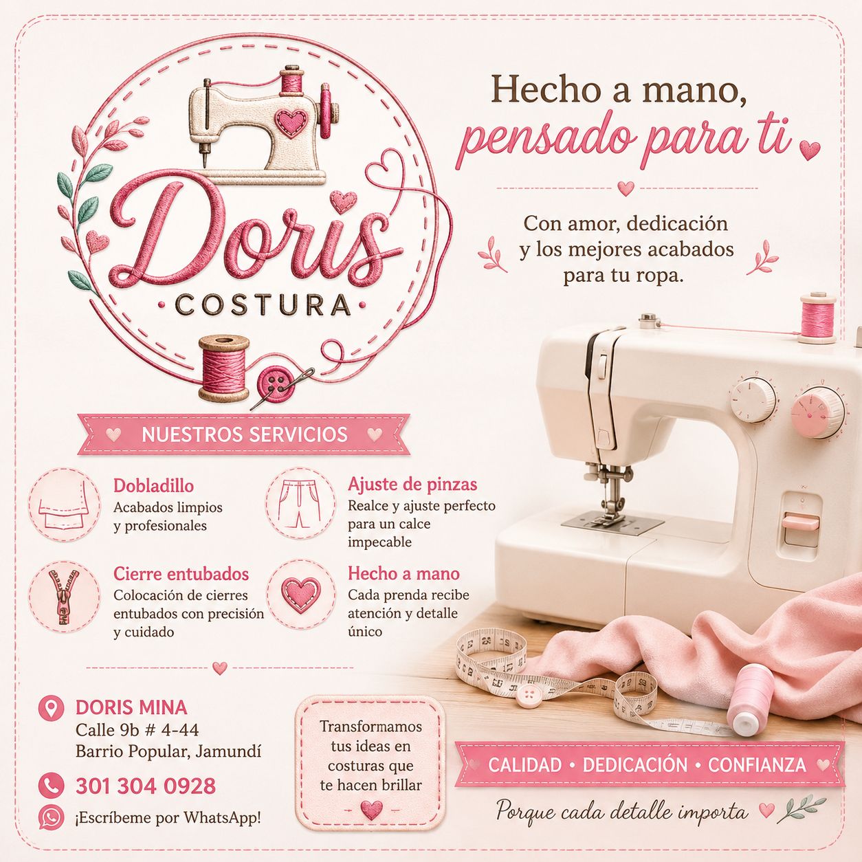 Portada de Doris costuras