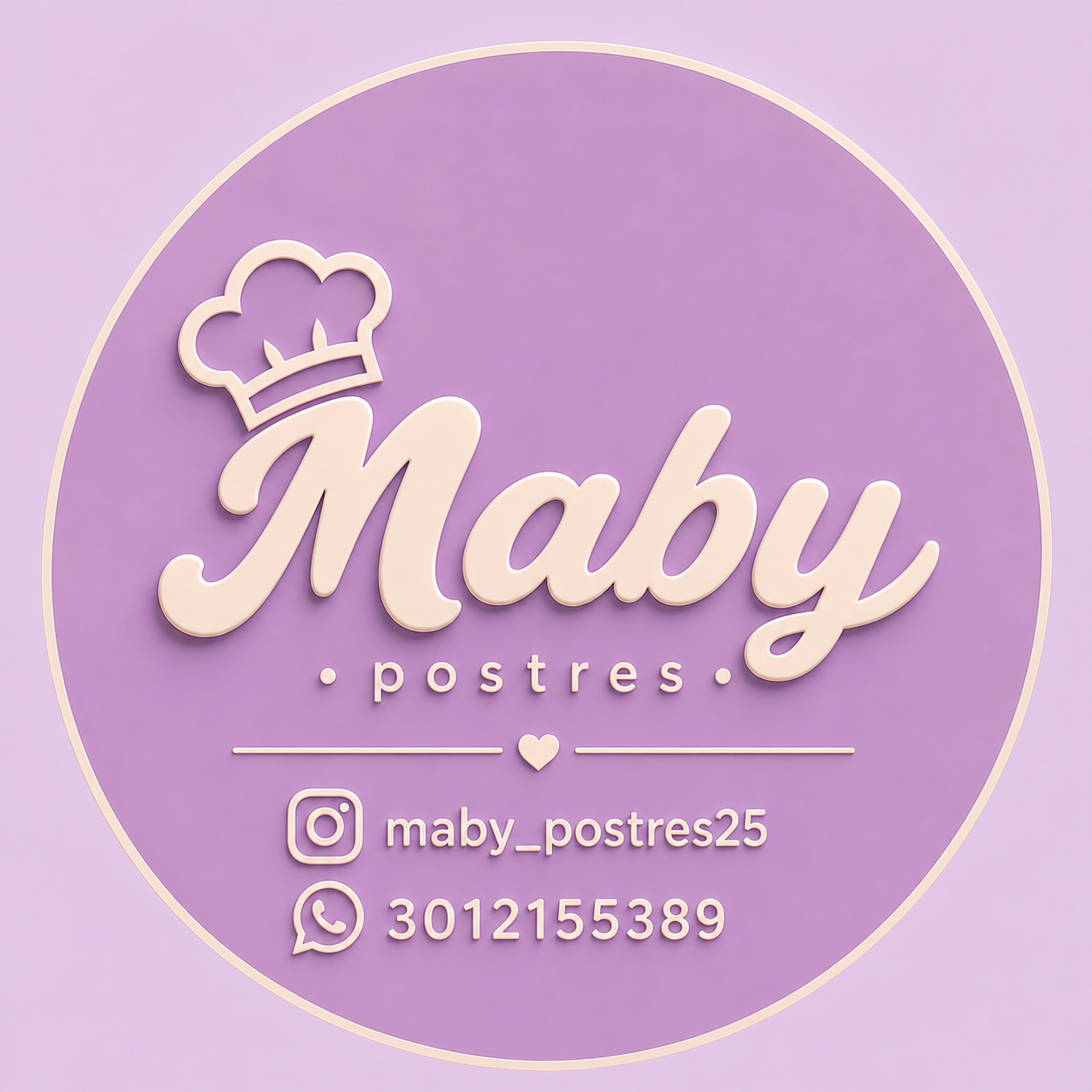 Logo de Maby postres