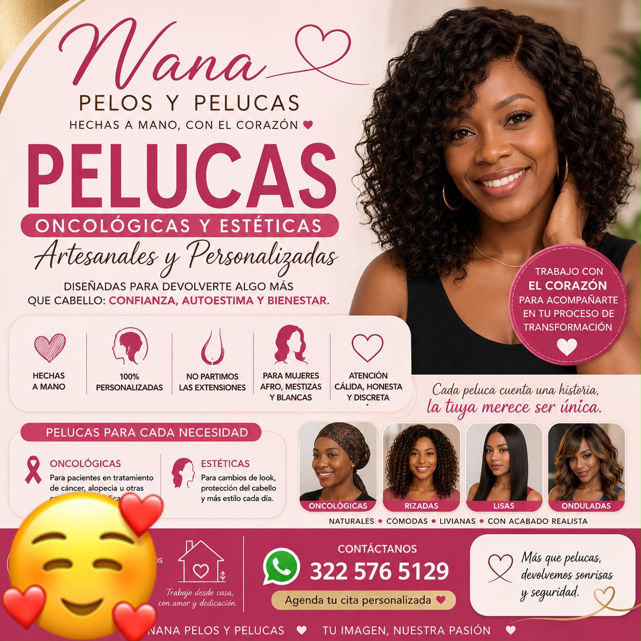 Portada de Nana pelos y pelucas