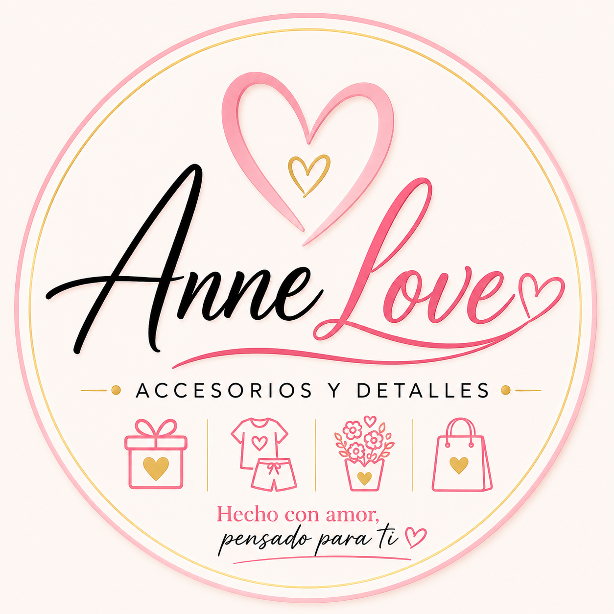 Logo de anne love accesorios y detalles
