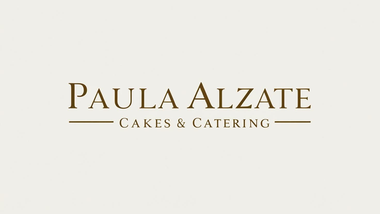Logo de Paula Alzate Cakes Y Catering