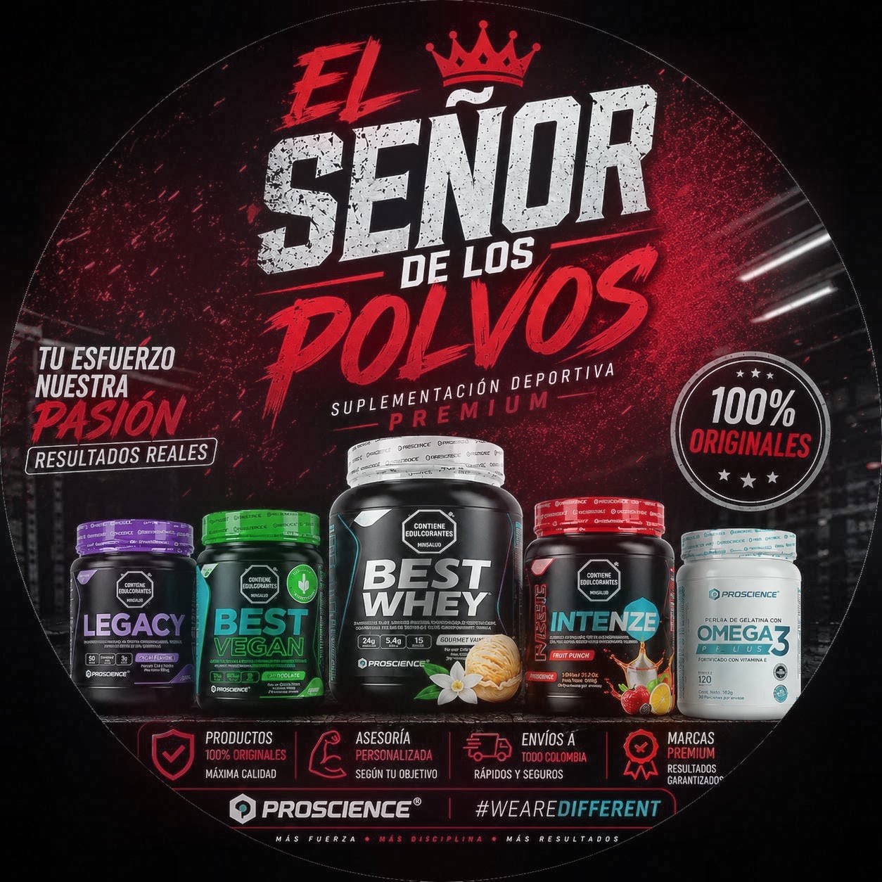 Logo de El Señor de los Polvos
