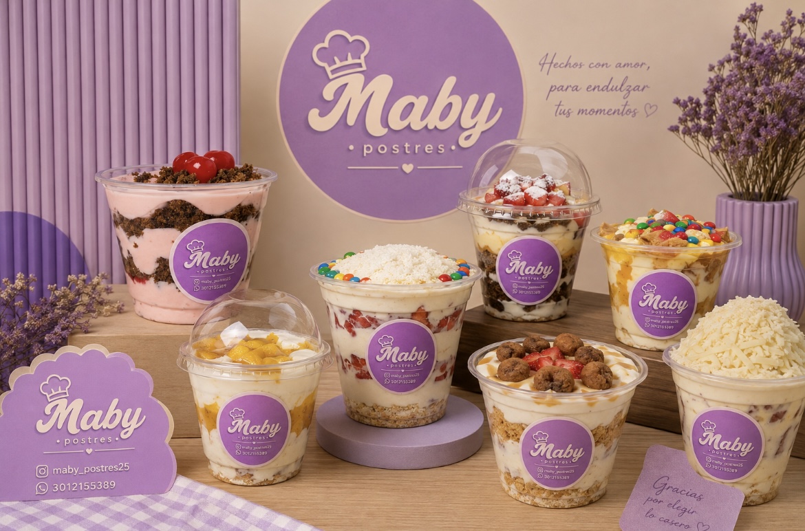 Portada de Maby postres