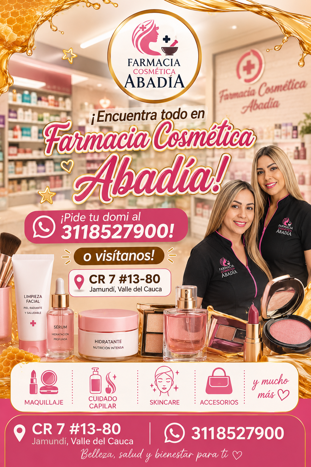 Logo de Farmacia cosmética Abadia