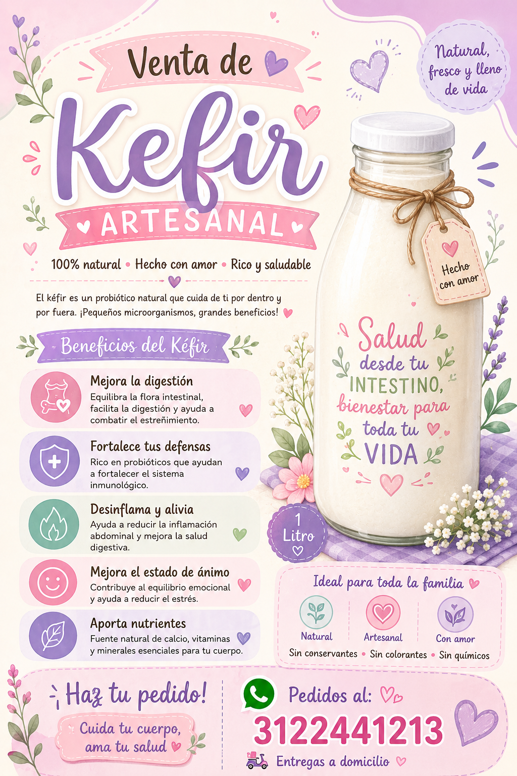Portada de Kefir artesanal