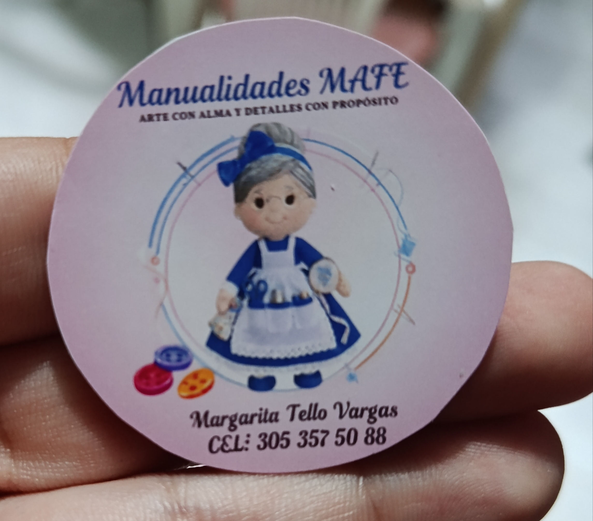 Logo de Manualidades Mafe